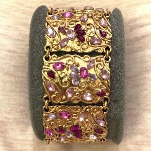 Purple/Gold Bracelet- NEW - GORGEOUS!!